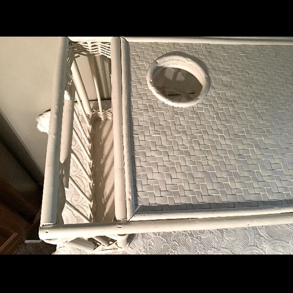 70’s Vintage Wicker Cottage Core Lap Tray - Picture 6 of 9